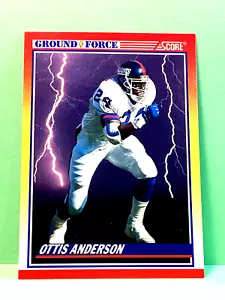 Otis Anderson 1990 score ground force insert card - Picture 1 of 1