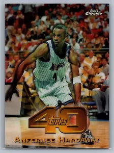 1998 Topps Chrome - Refractor #T40-14 Anfernee Hardaway - NM *TEXCARDS* - Bild 1 von 2