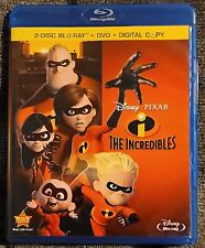 The Incredibles [2 Blu-ray Discs] No DVD - No Digital Copy, Free Shipping 