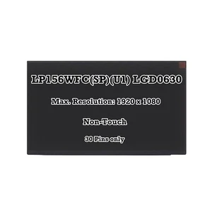 15.6" 72% NTSC FHD IPS LCD Screen Display LP156WFC-SPU1 LP156WFC(SP)(U1) LGD0630 - Picture 1 of 4
