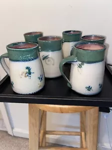 (6) Nuove tazze ceramica artistica Ginger Steele Insomnia Pottery Of Oregon Studio - Foto 1 di 4
