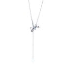 Pandora Dreamy Dragonfly Lariat Necklace Sterling Silver 925 Adjustable 397104cz
