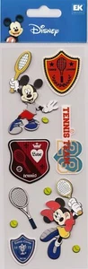 Pegatinas 3D de tenis de colección con licencia de Disney Mickey & Minnie 70054 ¡ENVÍO RÁPIDO GRATUITO! - Imagen 1 de 1