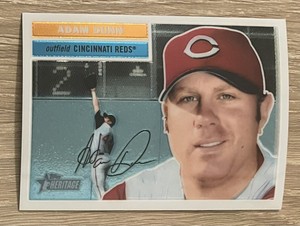 2005 Topps Heritage Adam Dunn THC24 Chrome /1956