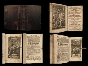 1756 German BIBLE ART Devotional Weidner Illustrated Life Jesus Glaubiger Kinder - Picture 1 of 24
