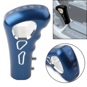 Manopola cambio CNC Billet alluminio impugnatura blu per Polaris RZR 570 800 900 1000 XP4 RZR XP - Foto 1 di 9