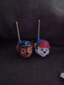 Paw Patrol Walkie Talkies PW-202 Marshall and Rubble Kinderzimmer Spielzimmer Kinder Spielzeug - Bild 1 von 6