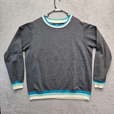 Sudadera MV Sport Sarge clásica polar cuello redondo para hombre 2XL gris Foto 1 de 4