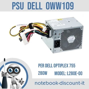 DELL 0WW109 Netzteil für Computer Optiplex 755 Model L280E-00 280W 0NH429 - Bild 1 von 1