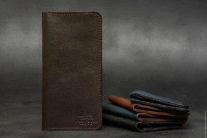 Bifold lange Leder Geldbörse (für Karte und Bargeld), Portemonnaie Verkauf  - Bild 1 von 19