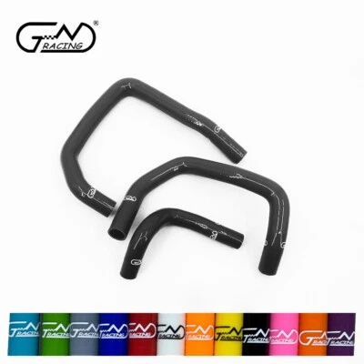 Fit 2003 - 2006 Kawasaki Ninja ZX6R ZX636 Silicone Radiator Coolant Hoses Kit - Image 1 of 4