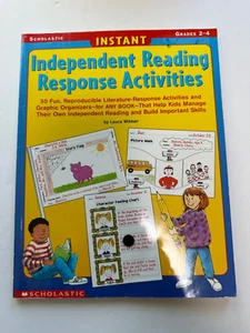 Instant Independent Reading Response Activities Grades 2-4 50 Fun Reproducible - Picture 1 of 3