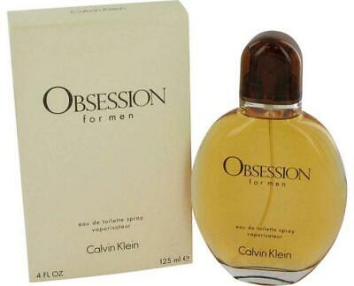 OBSESSION By Calvin Klein 4.0 Oz 4 MEN Edt Cologne New In Box • 24.32$