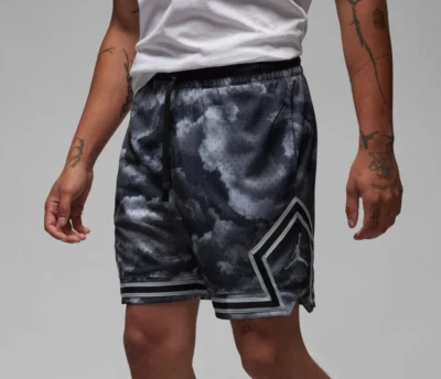 Jordan Dri-FIT Deportes Hombres Diamante Pantalones Cortos Entrenamiento Gimnasio Baloncesto Negro 2XL 3XL Foto 1 de 4