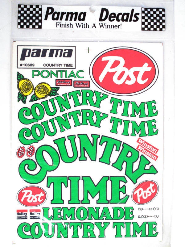 Parma Country Time Vintage Decal 10689 Modeling - Image 1 of 1