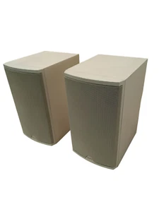 Boston Acoustics CR6 White Bookshelf/Wall Mount Speakers Pair TESTED & WORKING! - Picture 1 of 4