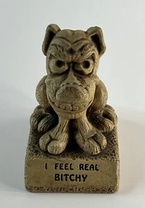 Figura Paula 1976 vintage - "Me siento real perra" - pieza de humor coleccionable - Imagen 1 de 19