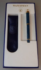 Waterman Kugelschreiber Lady Agathe vilotett blauer Lack - NEUWERTIG (94301) - Picture 1 of 16