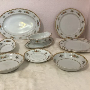 Colección Vintage Oro China Hecho en Japón 8 Piezas - Ver Descripción - Imagen 1 de 23