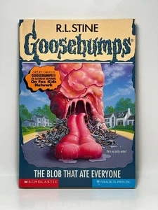 1st Print #55 The Blob That Ate Everyone Goosebumps Book Original Series Stine - Picture 1 of 23