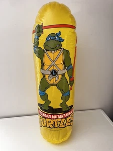 Teenage Mutant Ninja Turtles Inflatable Bop Bag 36" 1988 Leo Hard To Find! - Bild 1 von 4