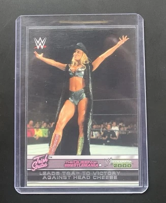 2014 Topps WWE Road to Wrestlemania The Queen of Trish Stratus #1 - Imagem 1 de 2