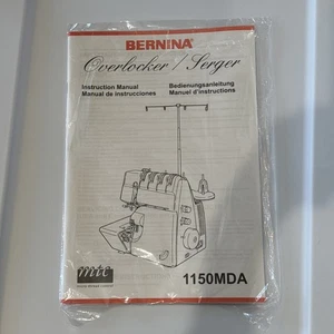 Bernina Overlocker Serger 1150MDA Owners Manual User Guide Instructions Copy - Picture 1 of 2