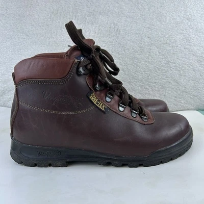 Винтажные женские кожаные туристические ботинки Vasque Sundowner Skywalk 9,5 Gore Tex сделано в Италии - Изображение 1 из 4