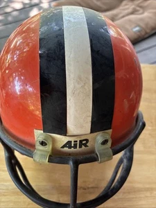 Vintage high school football helmet Small Cleveland Brown colors - Picture 1 of 7