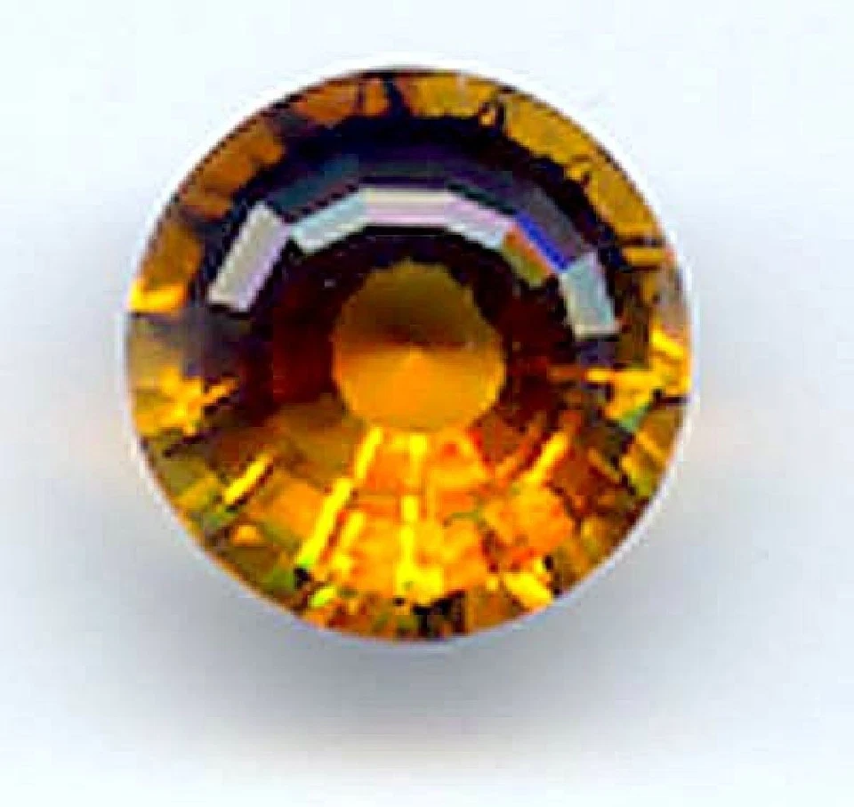 Natural Gem Quality Round Palmeria Citrine AA Quality 9mm - Image 1 of 1