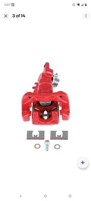 Rear Brake Calipers w/ Bracket Pair For Acura TSX 2004 2005 2006 2007 2008 Foto 1 de 4