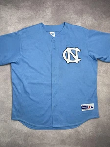 Vintage North Carolina Tar Heels Trikot Herren XL NCAA Baseball Majestic Mesh Shirt - Bild 1 von 15
