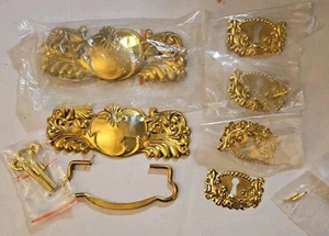 Reproduktion antiker Beschläge, Schubladengriffe Schlüssellöcher - Bild 1 von 5