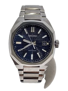 SEIKO Astron Nexter Solar Analog Stainless Steel SLV 7B72-0AF0 Men's Excellent - Picture 1 of 9