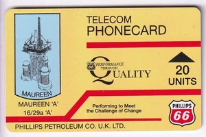 OFFSHORE ECOSSE TELECARTE / PHONECARD .. PHILLIPS 20U AUTELCA IPL MAUREEN 8N°N - Picture 1 of 2