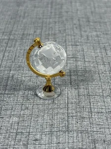 Swarovski Kristall Memories goldfarbene Mini Kugel Figur - Bild 1 von 9