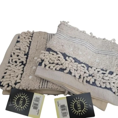 NWT SURYA Temara Collection Pillow Covers Set Of 2 - Image 1 of 4