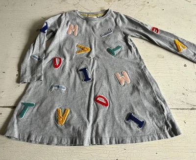 Vestido para niña MINI BODEN talla 4-5 gris Roald Dahl Foto 1 de 2