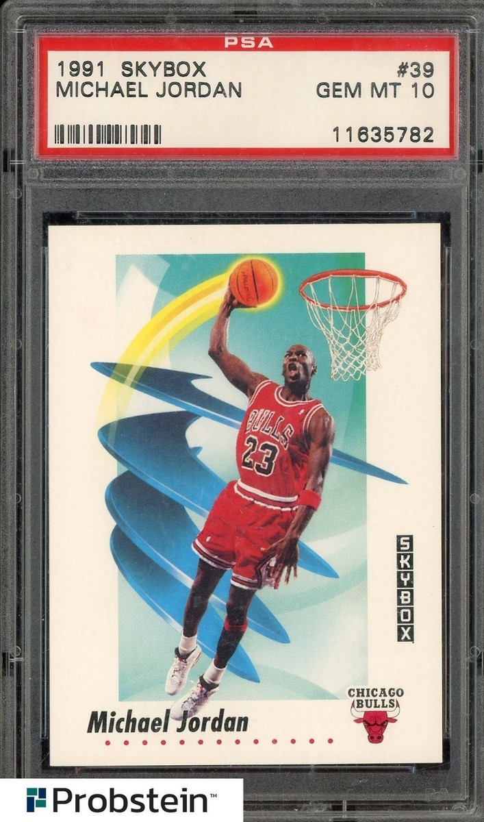 PSA10 2枚セット マイケル ジョーダン / Jordan NBA 1991-92 Skybox #572 Michael Jordan PSA 10 Graded Basketball