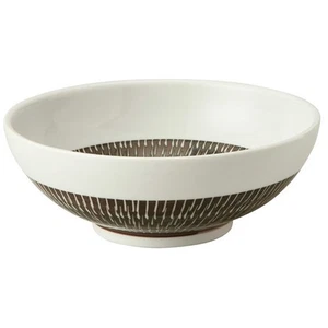 Tobikanna Rust Glaze ciotola giapponese per tagliatelle merce Mino, Soba Udon Ramen giappone - Foto 1 di 2