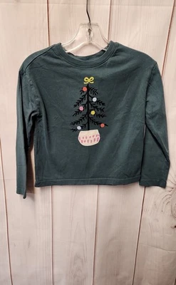 Hanna Andersson Girl's Size 5 Green Shirt - Image 1 of 3