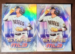 Manny Machado 2023 Topps Stars of MLB Chrome & Base Inserts San Diego Padres - Picture 1 of 2