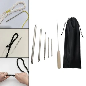 Rope Splicing Tool Practical Convenient Wood Handle Rope Splicing Fid Kit - Picture 1 of 7