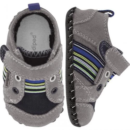 pediped Originals Jones Grey Shoes **NEW** - Image 1 of 1
