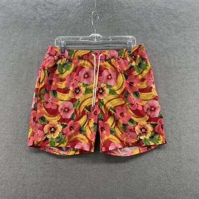 Bonobos Hombre Talla L Floral Cordón Truncos Bolsillos Foto 1 de 4