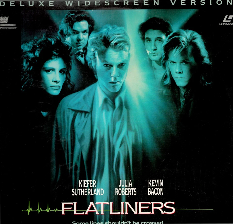FLATLINERS Kiefer Sutherland JULIA ROBERTS Laserdisc LD MOVIE 1990 - Image 1 of 1