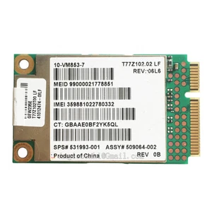 HP 2540P 2740P GOBI 2000 HSPA +GSM 3G PCIe Mobile WWAN Broadband Wireles Card - Picture 1 of 4