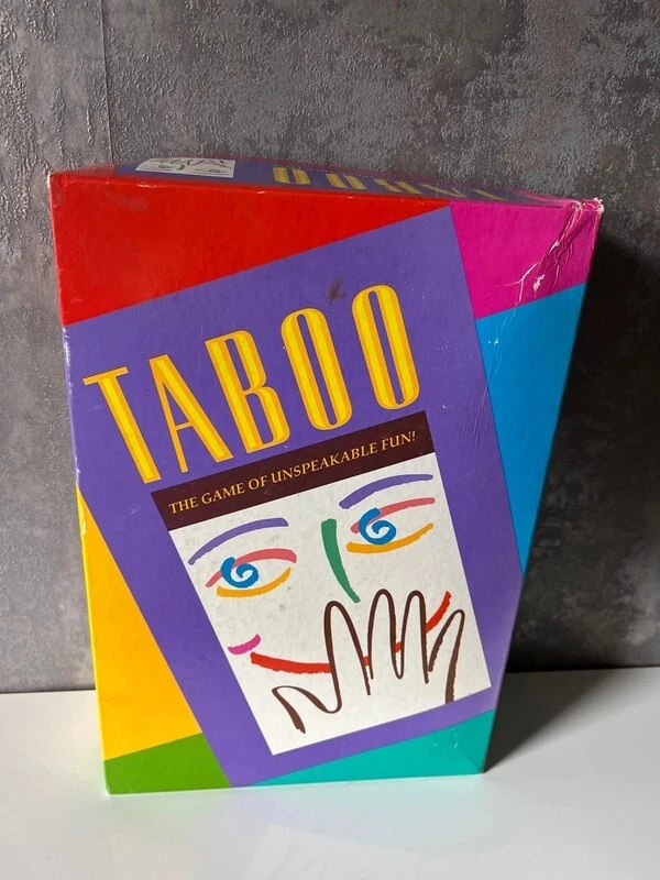 TABOO THE GAME OF UNSPEAKABLE FUN! VINTAGE 1996 NEW & SEALED | BOARD MB GAMES - Image 1 of 1