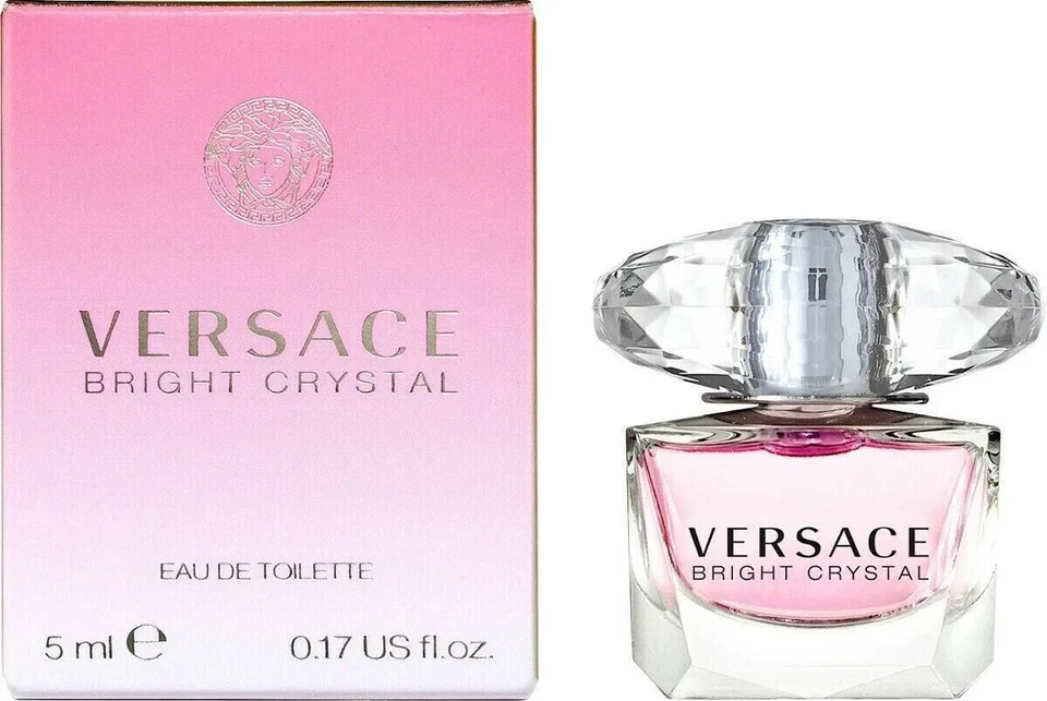 VERSACE CRISTAL BRILLANTE 0,17 OZ EDT MINI PARA MUJER Foto 1 de 1