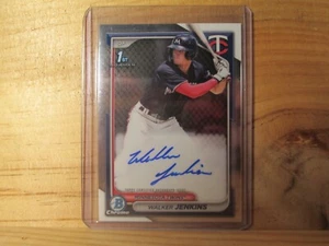 2024 Bowman Chrome Prospect Autograph CPA-WJ Walker Jenkins - Bild 1 von 2